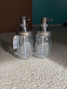 Mason Jar Soap Dispensers